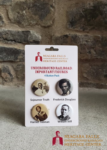 Underground Railroad Important Figures 4 Pin Pack